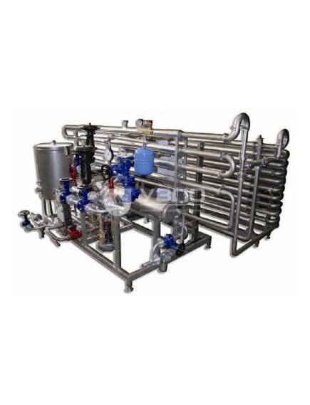 Комбинированные пастеризационно-охладительные установки производительностью 2500 л/ч