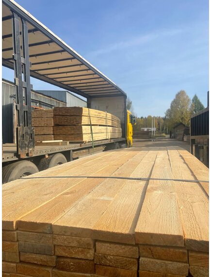 Доска обрезная из сосны