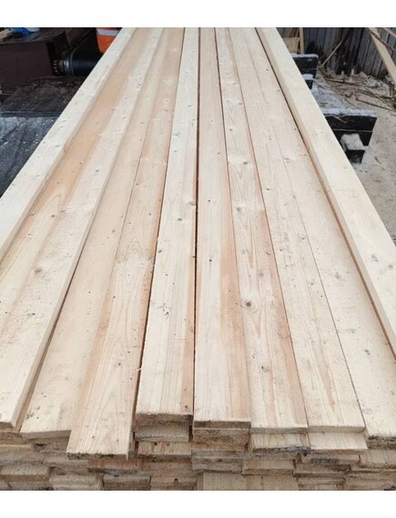 Доска обрезная из сосны