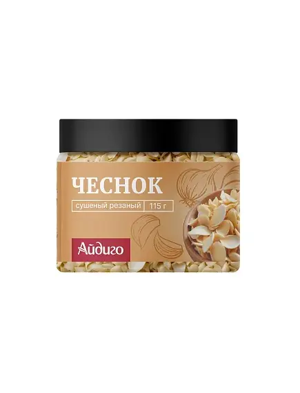 Чеснок резаный в банке