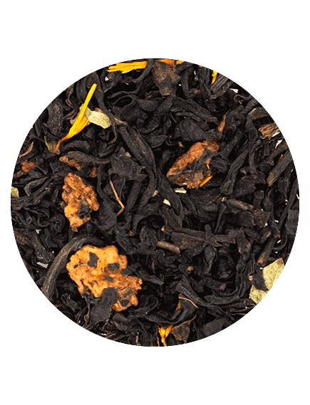 Чай Клубника со сливками (Чёрный)