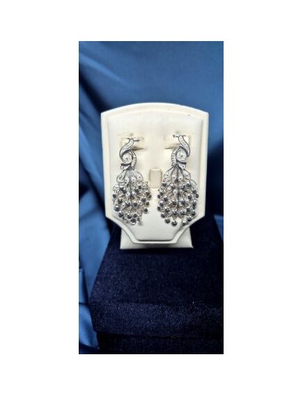 Павлинчик серьги