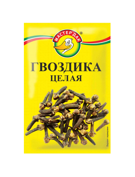 Гвоздика целая 10 гр "Мастер Дак"