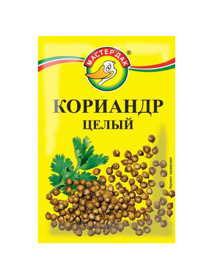 Кориандр целый 10 гр "Мастер Дак"