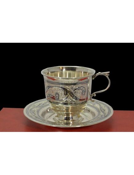 Чашка с Блюдцем (чайная пара)
