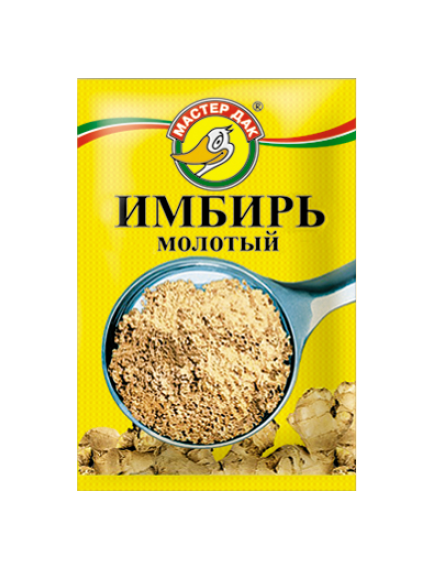 Имбирь молотый 10 гр "Мастер Дак"