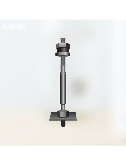 100х2800 2.2 Фундаментный анкерный болт ГОСТ 24379.1-80(2012), Ст3