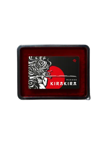 Икра масаго KIRAKIRA малиновая