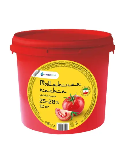 Томатная Паста SMART CHEF 25-28% 10кг Ведро