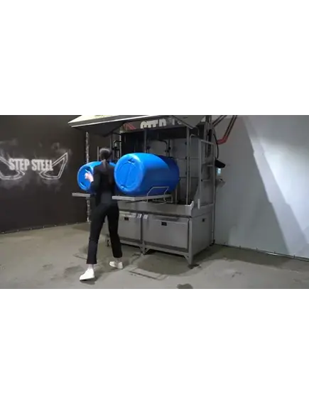 Машина для мойки бочек STEP-40