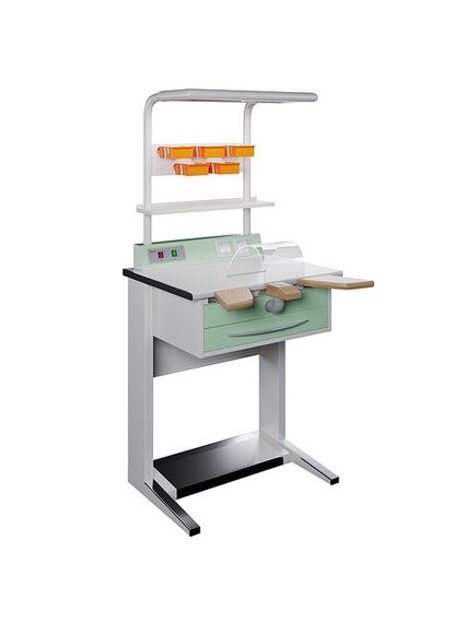 Медицинский стол зубного техника "Бюджет"