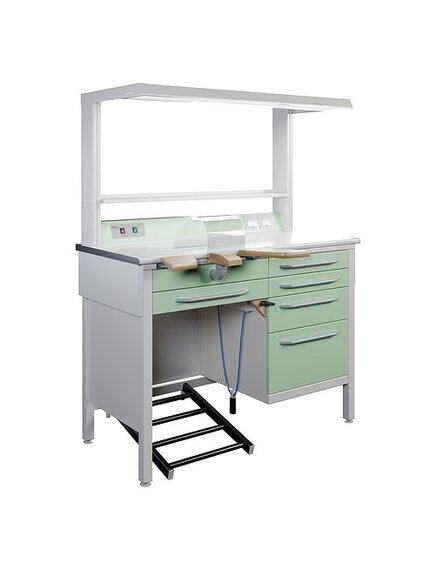 Медицинский стол зубного техника "Бизнес"