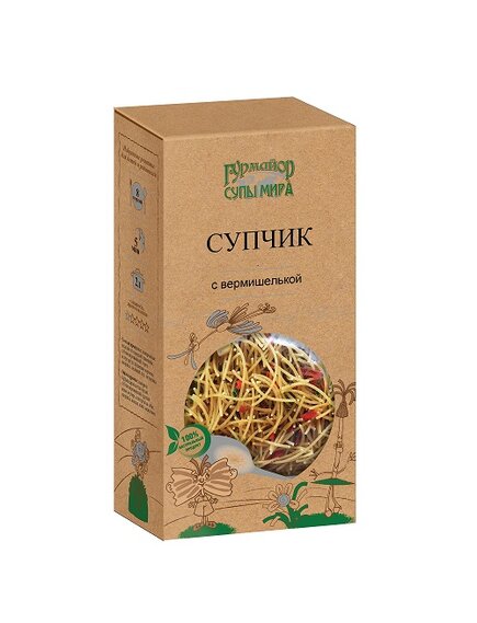 ГУРМАЙОР Супчик с вермишелькой 210г
