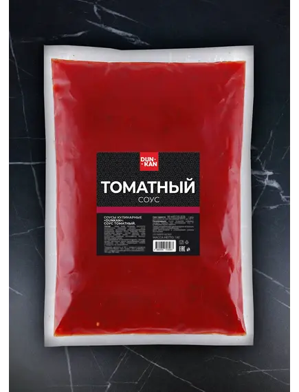 Соус Томатный кетчуп DUNKAN, балк, 1кг