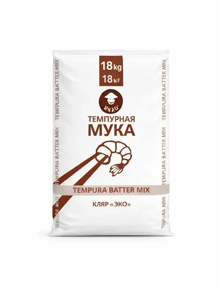 МУКА ТЕМПУРА – без торговой марки 18 КГ ЭКОНОМ!
