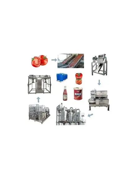 Линия производства томатной пасты