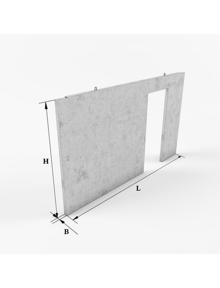 Стеновые панели неотапливаемых зданий ЭС2.6.1