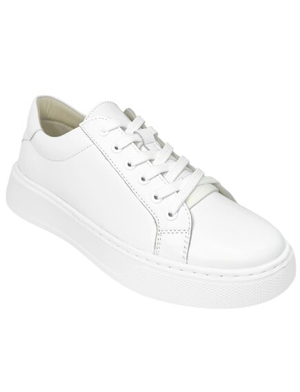 Полукеды женские белые