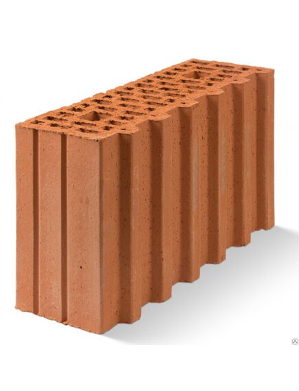 Доборный керамический блок POROMAX - 380-1/2-D