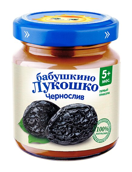 Фруктовое пюре из чернослива