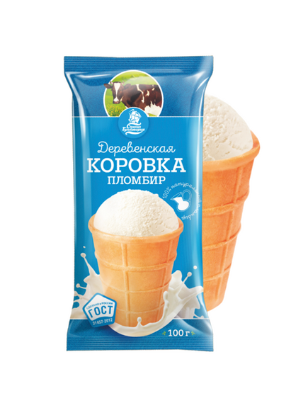 Мороженое "Деревенская коровка"