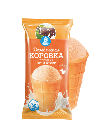 Мороженое "Деревенская коровка"