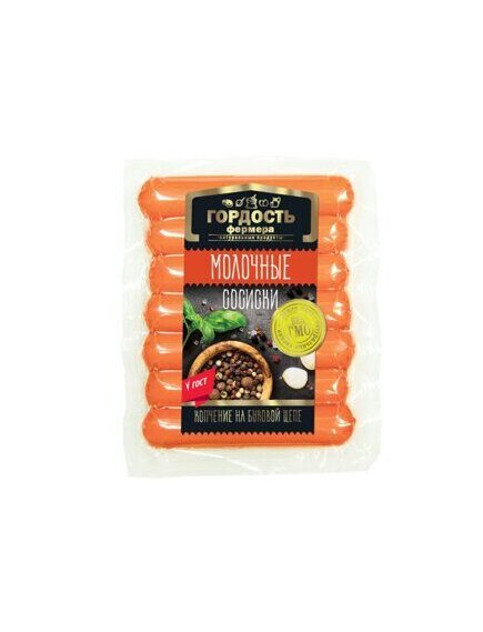 СОСИСКИ МОЛОЧНЫЕ ГОСТ Гордость Фермера