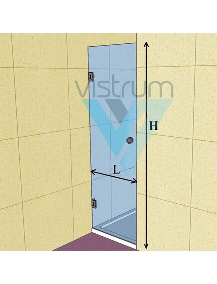 Душевые двери. Модель ДО1