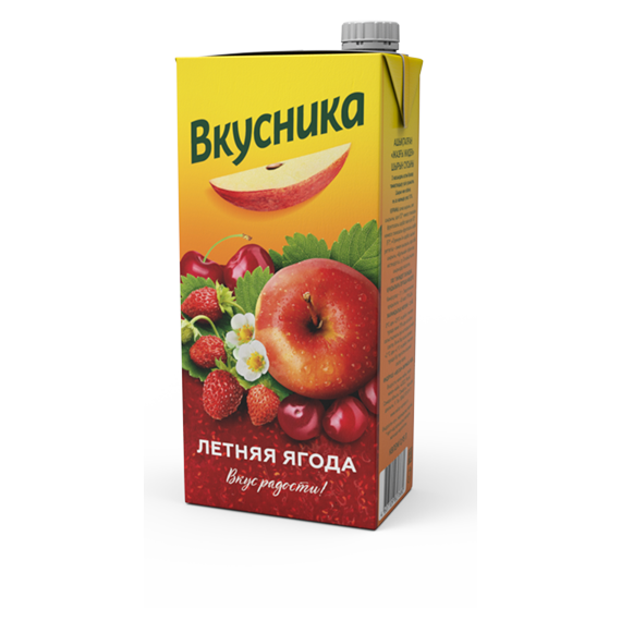 Сокосодержащий напиток Летняя Ягода "Вкусника"