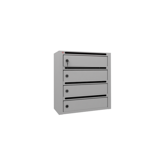 4-х секционный почтовый ящик «Гарант»