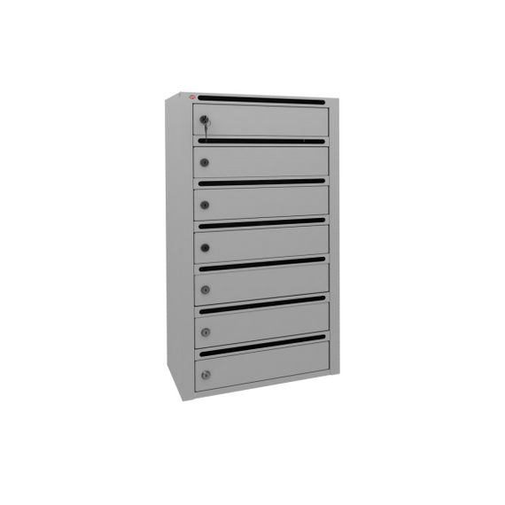 7-и секционный почтовый ящик «Гарант»