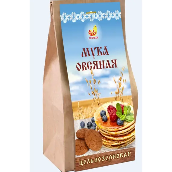 Мука ЦЕЛЬНОЗЕРНОВАЯ Овсяная 500 г