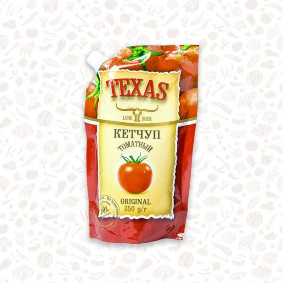 Кетчуп «TEXAS» 350гр. Томатный
