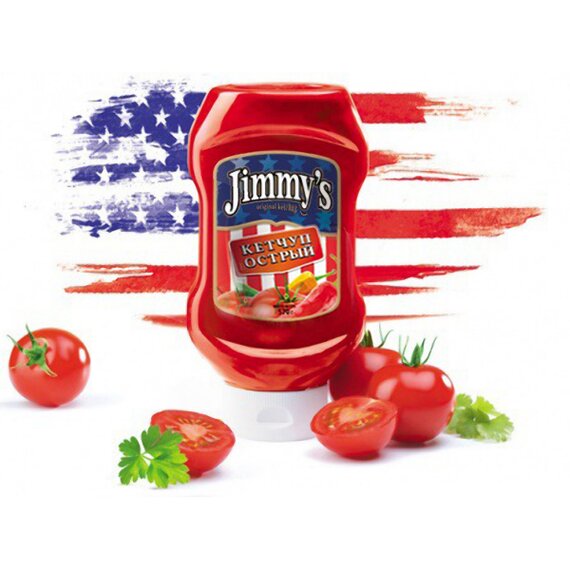 Кетчуп «JIMMY’S» 770гр. Острый