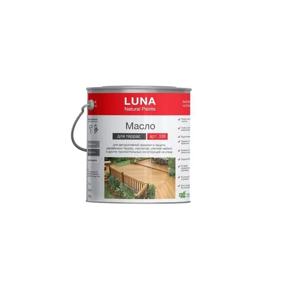 Масла для деревянной уличной мебели