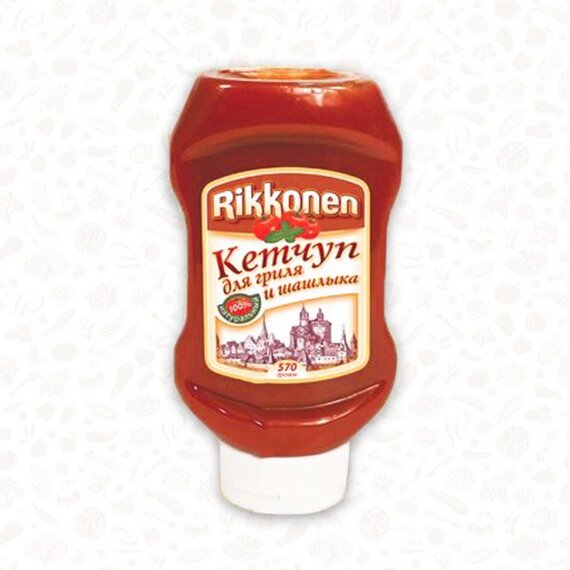 Кетчуп «RIKKONEN» 770гр. Шашлычный