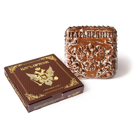 Тульский пряник "Царь-пряник" в подарочной коробке, 850 гр.
