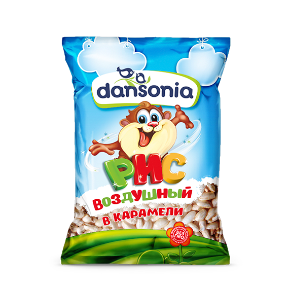 Рис воздушный в карамели 1/30г