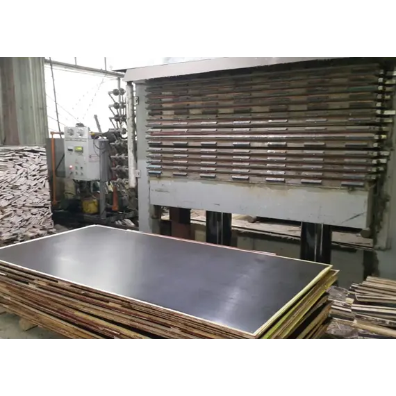 Ламинированная фанера форматом 1.22 х 2.44 м. 18 мм.