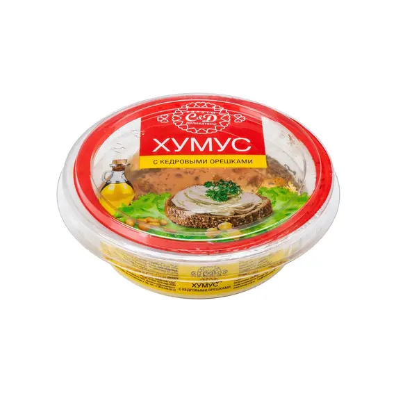 Хумус с кедровыми орешками «Салаты и Деликатесы»