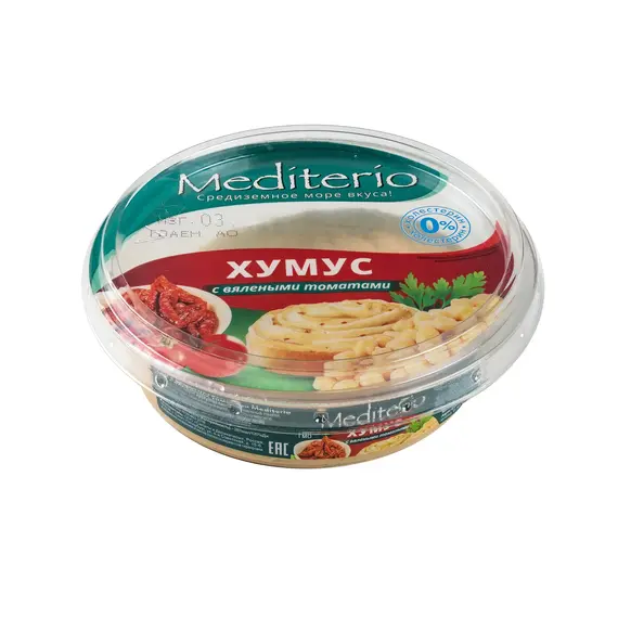Хумус с вялеными томатами MEDITERIO