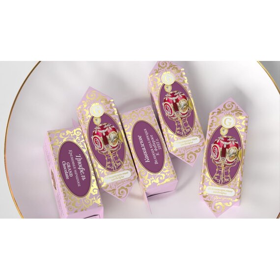 Трюфели с клубникой