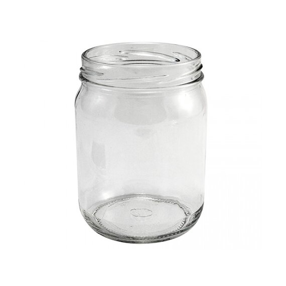 Банка стеклянная винтовая 0,5л. ТО-82