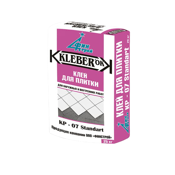 Кр-07 клей для плитки KLEBER"ок
