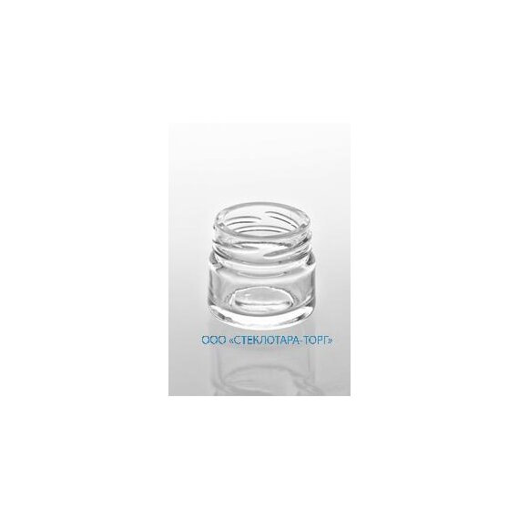СТЕКЛОБАНКА 25 мл Т.О. 43 "Миниджем"