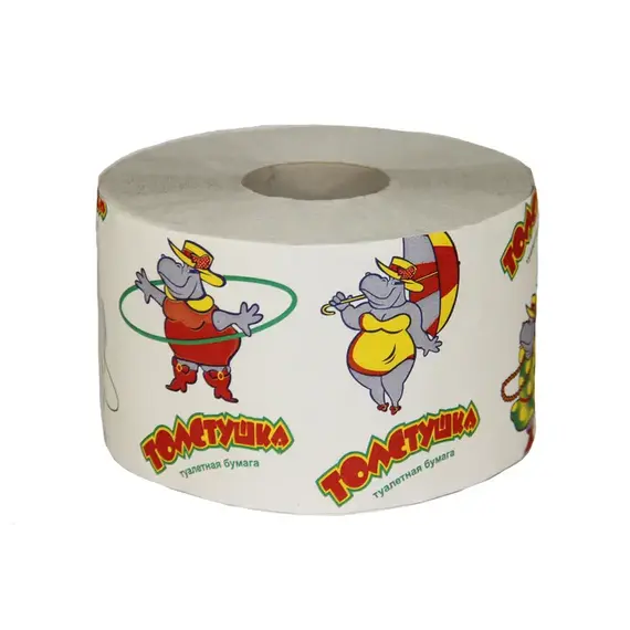 Туалетная бумага "Толстушка" 1-сл. 1 рул./вл.30