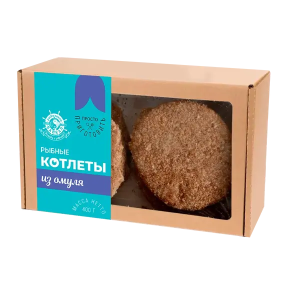 Котлеты из омуля морож. 400г