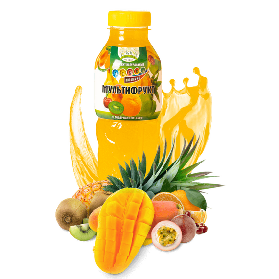 Напиток безалкогольный негазированный неосветленный со вкусом фруктов 1 л