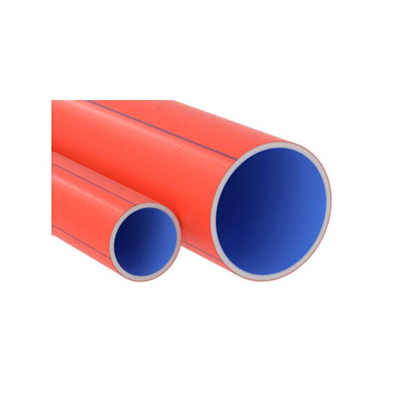 Трубы термостойкие полимерные двухслойные