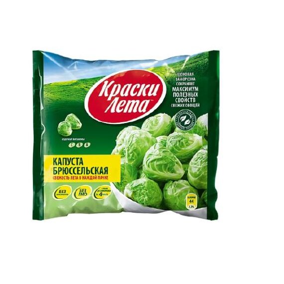 Брюссельская капуста замороженная Краски лета 400 гр
